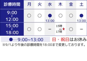診療時間